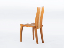 Dining Chair In Solid Cherry And Maple Wood - Gazelle 1 small