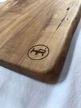 Large Ash Live Edge Cutting Board / Serving Board 3 small