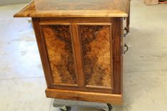 Walnut Burl Executive Desk 5 small
