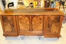 Walnut Burl Executive Desk 6 small