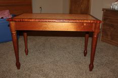 Sapele And Birdseye Maple Piano Bench 4 small