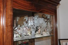 Solid Walnut Curio Cabinet 3 small