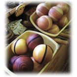 Bocce Sets With Contrasting Woods 4 small