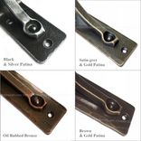 Closet Rod Shelf Bracket Pair /  Wardrobe Bracket - Corbel / Bracket With Rod 4 small