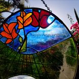 Stained Glass Sundial 4 small