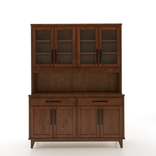 Wooden Classic Country Buffet And Hutch 3 small