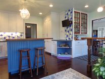 Painted Transitional Kitchen 2 small