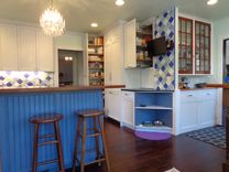 Painted Transitional Kitchen 6 small