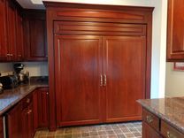 Mahogany Refrigerator Wall 1 small