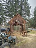 Example: 8.5ft X 14ft  Timber Frame From Reclaimed Barn Beams Tiny House? 3 small