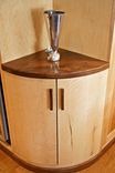 Built In Birds Eye Maple, And Walnut Cabinetry 3 small