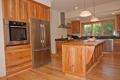 Cherry, American Lacewood, And Maple Kitchen Cabinets 1 small
