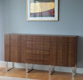 Etched Walnut Credenza 3 small