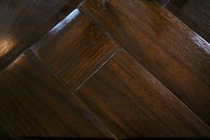 Beveled Parquet Table With Sculpted Egg 2 small