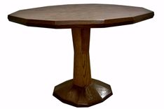Facetted Pedestal Table 2 small