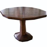 Facetted Pedestal Table 1 small