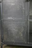 Liquor Cabinet, Bar Vintage/Modern Industrial Reclaimed Wood Top & Steel Urban. Media Console. 5 small