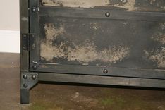 Industrial Media Console. Buffet. Vintage, Modern, Reclaimed Wood Avail., Credenza., Metal Sideboard 2 small
