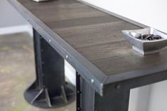 Console Table, Sofa Table. Console Table. Entryway Table W/ Reclaimed Wood. Restaurant Furniture 3 small