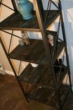 Reclaimed Wood Shelving Unit. Industrial Bookcase. Vintage Style Shelving Unit. 3 small