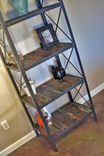Reclaimed Wood Shelving Unit. Industrial Bookcase. Vintage Style Shelving Unit. 4 small