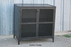 Industrial End Table/Side Table. Mid Century Modern - Vintage Industrial. Reclaimed Wood Avail. 2 small