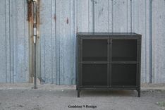 Industrial End Table/Side Table. Mid Century Modern - Vintage Industrial. Reclaimed Wood Avail. 3 small