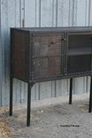 Buffet/Hutch. Vintage Industrial Modern. Distressed, Reclaimed Wood. Rustic. Media Console, Tv Stand 4 small