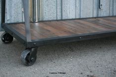 Rustic Industrial Garment Rack. Reclaimed Wood & Steel Clothes Hanger. Store Furniture. Retail 4 small