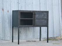 Industrial Buffet, Hutch, Sideboard - Reclaimed Wood Avail. Tv Stand 1 small