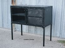 Industrial Buffet, Hutch, Sideboard - Reclaimed Wood Avail. Tv Stand 5 small