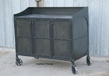Vintage Industrial Host/ Hostess Station. Restaurant/Bar/Hotel Furniture. Reclaimed Wood Avail. 1 small