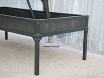 Adjustable Height Coffee Table. Lift Top. Modern/Industrial. Steel/Reclaimed Wood. Urban. Vintage. 4 small