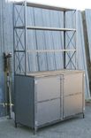 Modern Industrial Hutch/Buffet With Shelves. Liquor Cabinet. Unique. Made To Order. 2 small