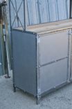 Modern Industrial Hutch/Buffet With Shelves. Liquor Cabinet. Unique. Made To Order. 3 small