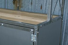 Modern Industrial Hutch/Buffet With Shelves. Liquor Cabinet. Unique. Made To Order. 5 small