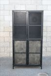Industrial Cupboard/Cabinet. Distressed Locker. Reclaimed Wood Avail., Modern, Steel. 1 small
