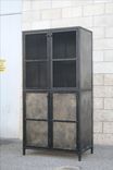 Industrial Cupboard/Cabinet. Distressed Locker. Reclaimed Wood Avail., Modern, Steel. 3 small