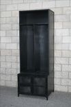 Mudroom Locker, Vintage/Modern Industrial Style, Reclaimed Wood Available. 3 small