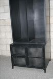 Mudroom Locker, Vintage/Modern Industrial Style, Reclaimed Wood Available. 4 small