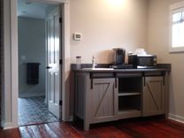 Hand Built Custom Door With Identical Bar Cabinet 2 small