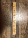 Wine Barrel Tea Light Candle Holder, Table Centerpiece 4 small