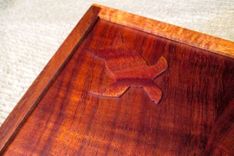 Koa Box With Sea Turtle 2 small