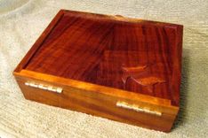 Koa Box With Sea Turtle 4 small