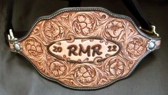 Custom Leather Bronc Halters 6 small