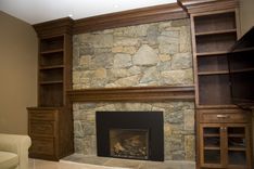Cherry Fireplace Surround 1 small