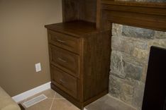Cherry Fireplace Surround 4 small