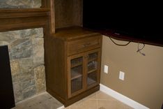 Cherry Fireplace Surround 5 small