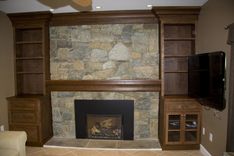 Cherry Fireplace Surround 8 small