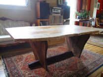 Live Edge Maple And Walnut Dining Table 3 small